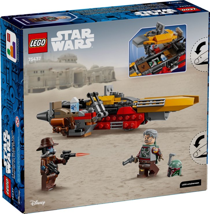 75437 Lego Star Wars – Cobb Vanth a jeho spíder