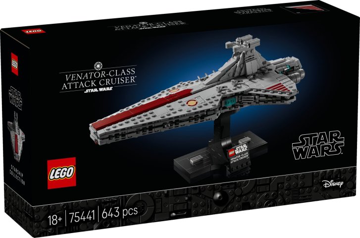 75441 Lego Star Wars – Útočný krížnik triedy Venator