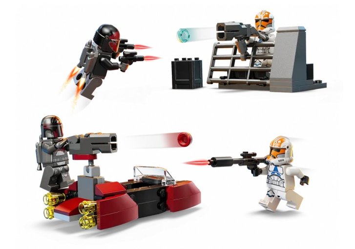 75449 Lego Star Wars - Bojový balíček obliehania Mandalore