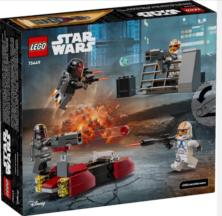 75449 Lego Star Wars - Bojový balíček obliehania Mandalore