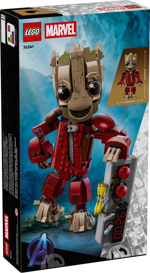 76341 Lego Marvel – Groot v kombinéze Ničiteľov