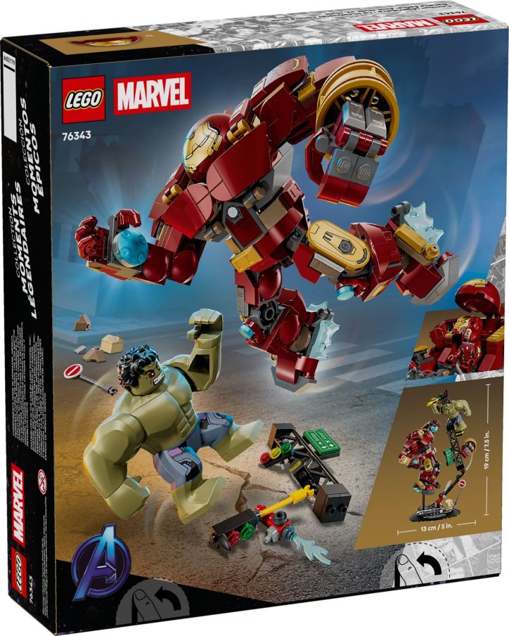 76343 Lego Marvel – Epický súboj: Hulkbuster vs. Hulk