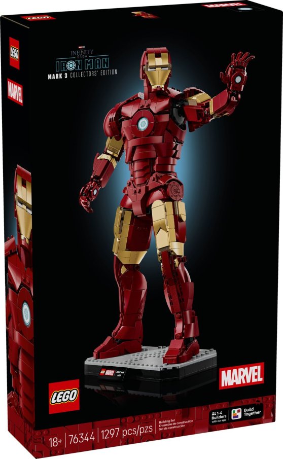 76344 Lego Marvel – Iron Man Mark 3: zberateľská edícia