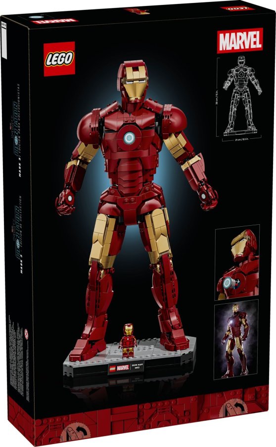 76344 Lego Marvel – Iron Man Mark 3: zberateľská edícia