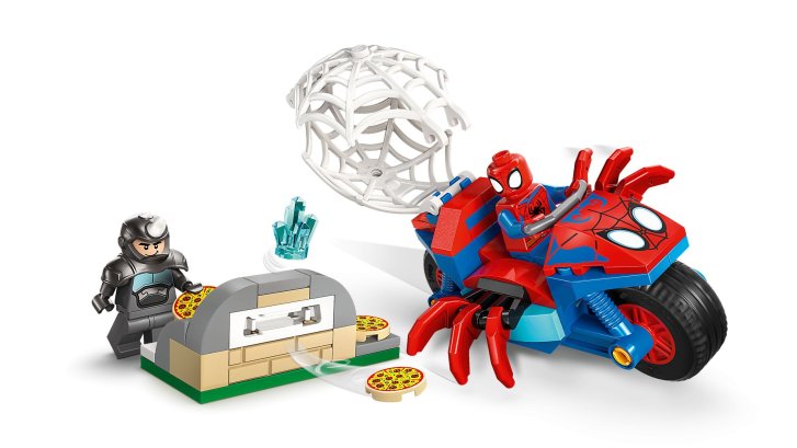 11206 Lego Marvel – Spidey na motorke vs. Rhino