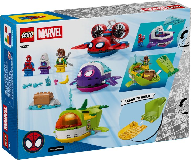11207 Lego Marvel – Spidey: Podmorské vozidlá