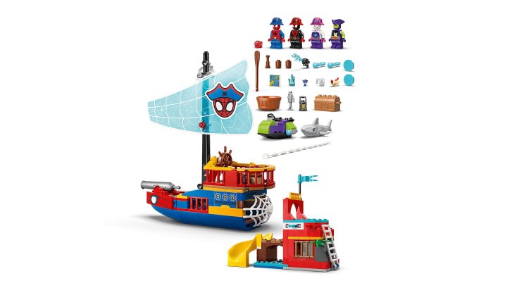 11208 Lego Marvel – Pirátska loď Spideyho tímu