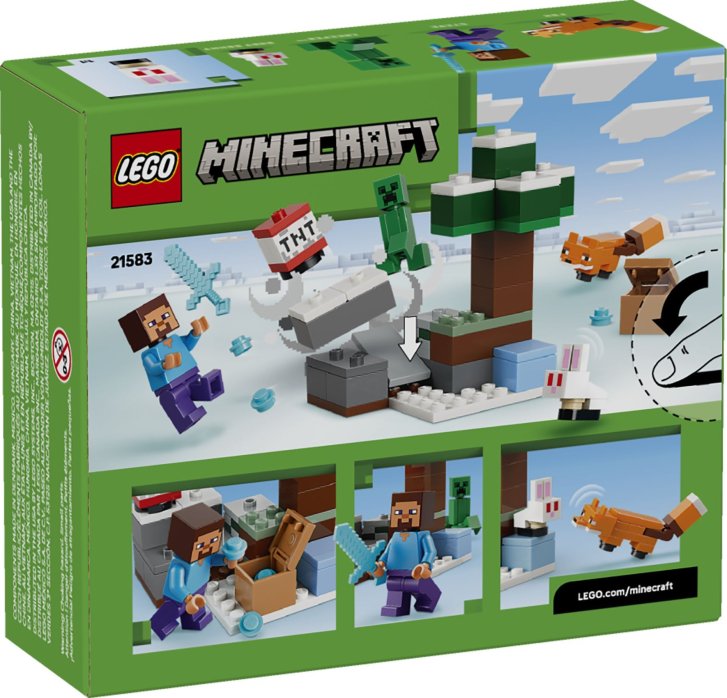 21583 Lego Minecraft – Steve a dobrodružstvo v tajge
