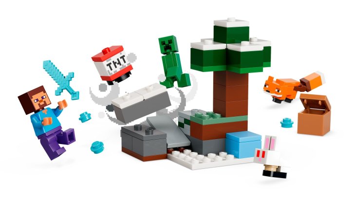 21583 Lego Minecraft – Steve a dobrodružstvo v tajge