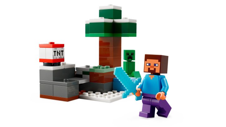 21583 Lego Minecraft – Steve a dobrodružstvo v tajge
