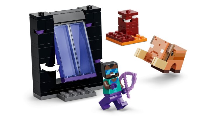 21584 Lego Minecraft – Cesta portálom do Netheru a Endu