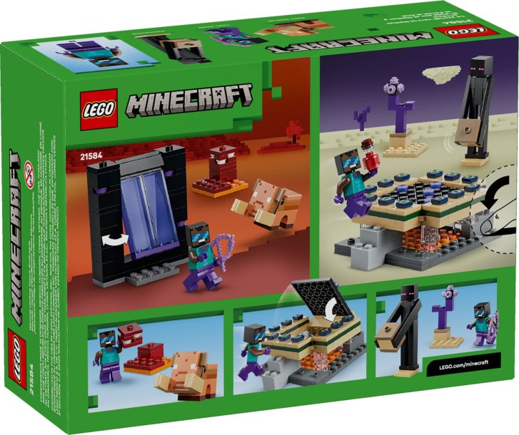 21584 Lego Minecraft – Cesta portálom do Netheru a Endu