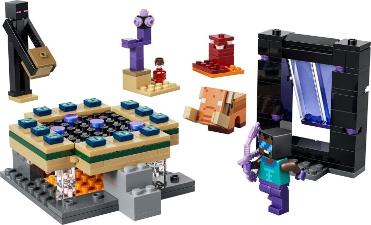 21584 Lego Minecraft – Cesta portálom do Netheru a Endu