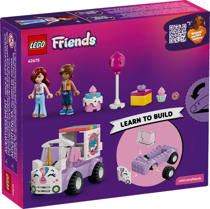 42675 Lego Friends - Jednorožie donáškové auto s tortou