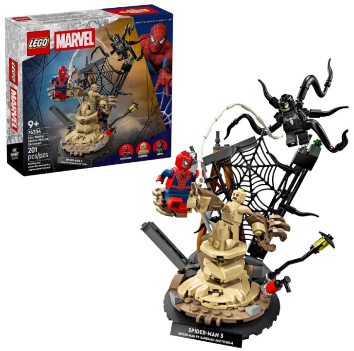 76334 Lego Marvel - Epický súboj: Spider-Man vs. Sandman