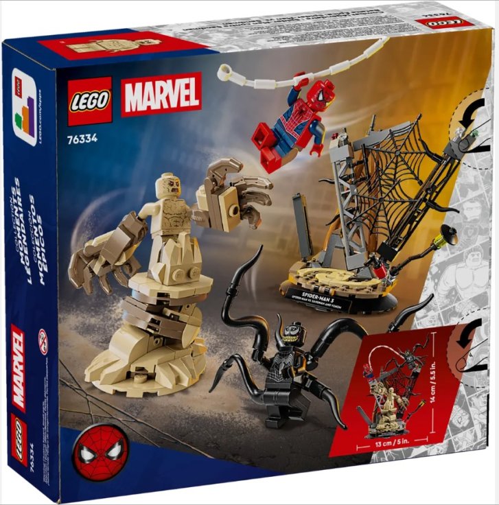 76334 Lego Marvel - Epický súboj: Spider-Man vs. Sandman