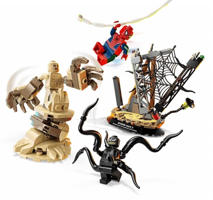 76334 Lego Marvel - Epický súboj: Spider-Man vs. Sandman