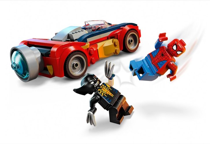 76336 Lego Marvel - Spider-Man a auto vs. venomizovaný Wolverine