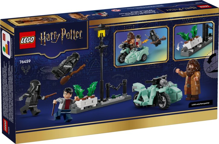 76459 Lego Harry Potter – Hagrid a Harryho útek z Privátnej cesty