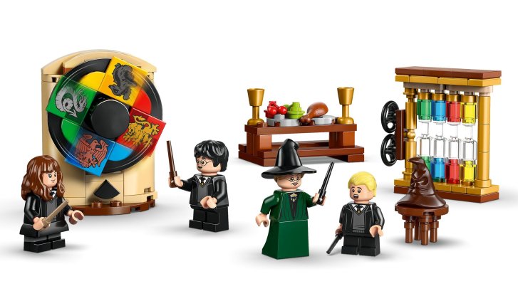76460 Lego Harry Potter – Rokfortský hrad: Ceremoniál s Triediacim klobúkom