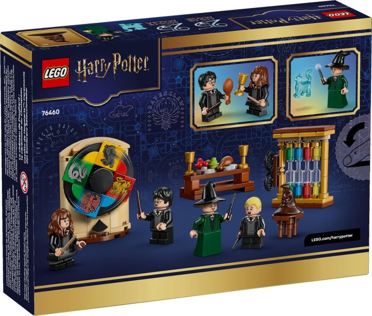 76460 Lego Harry Potter – Rokfortský hrad: Ceremoniál s Triediacim klobúkom