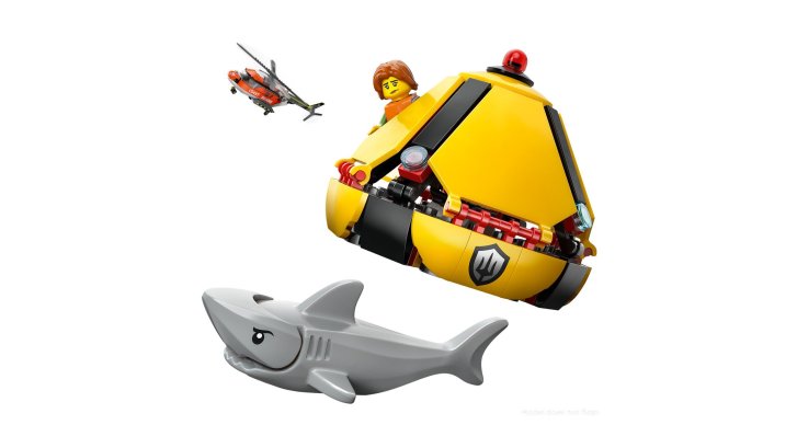 60503 Lego City – Helikoptéra pobrežnej hliadky