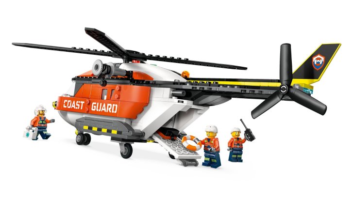 60503 Lego City – Helikoptéra pobrežnej hliadky