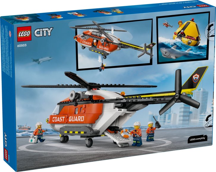 60503 Lego City – Helikoptéra pobrežnej hliadky