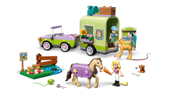 42695 Lego Friends – Príves s koňom a žriebätkom