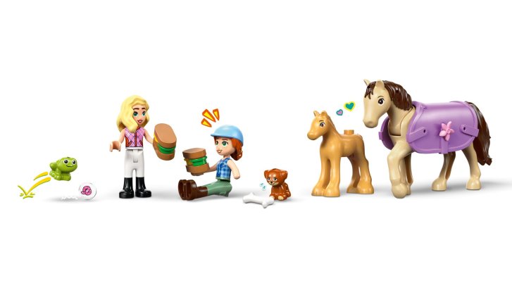 42695 Lego Friends – Príves s koňom a žriebätkom