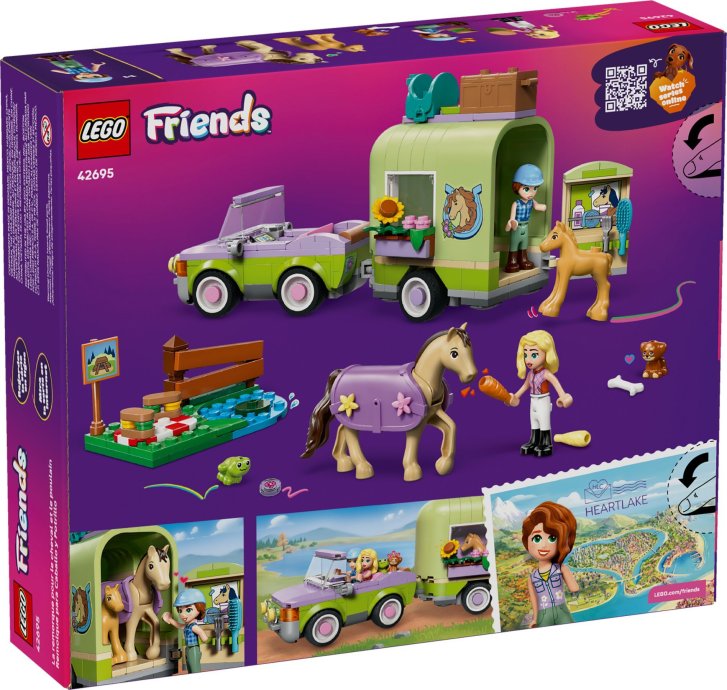 42695 Lego Friends – Príves s koňom a žriebätkom