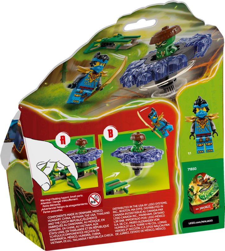 71849 Lego Ninjago - Nya vs. spinner mutantnej príšery