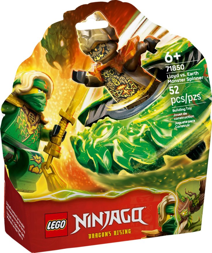 71850 Lego Ninjago - Lloyd vs. spinner pozemskej príšery