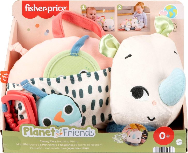 Fisher-Price – Vankúš nosorožec