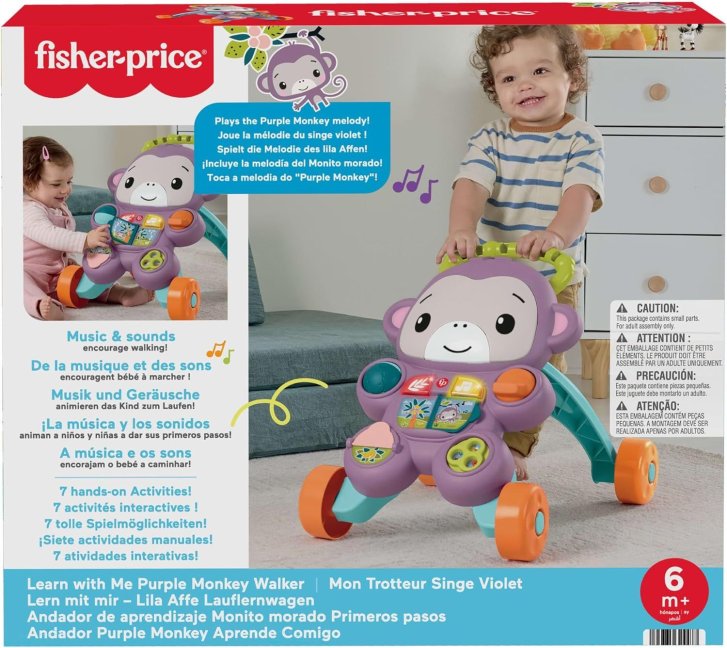 Fisher-Price – Chodítko opica