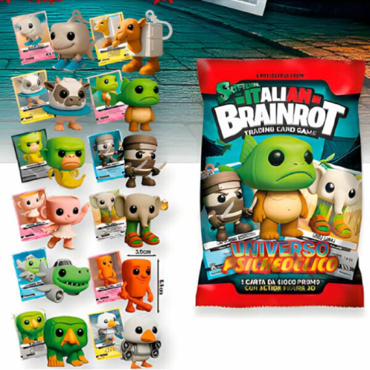 Italian Brainrot – 3D prívesok
