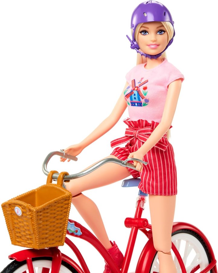Barbie – Bábika s bicyklom