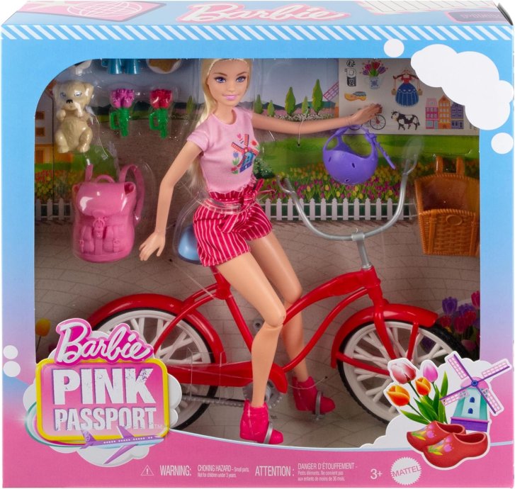 Barbie – Bábika s bicyklom