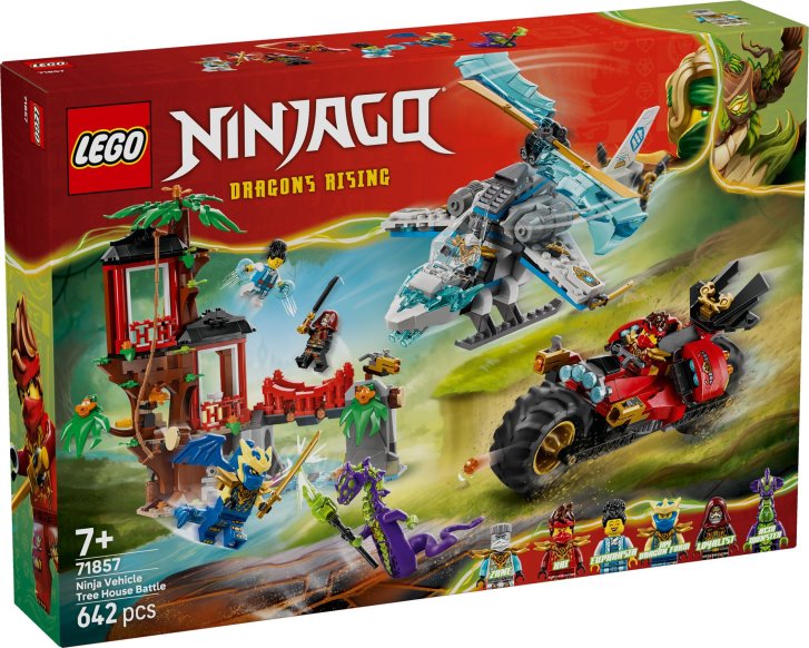 71857 Lego Ninjago – Súboj nindža vozidiel a domček na strome