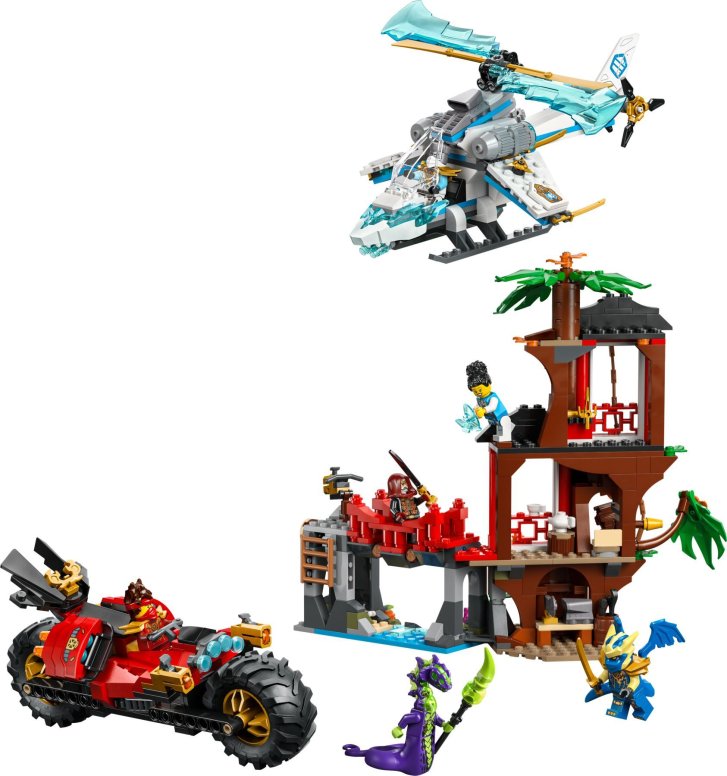71857 Lego Ninjago – Súboj nindža vozidiel a domček na strome