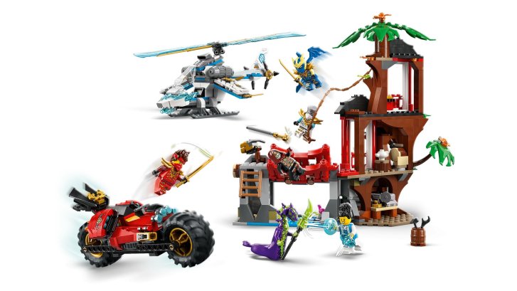 71857 Lego Ninjago – Súboj nindža vozidiel a domček na strome