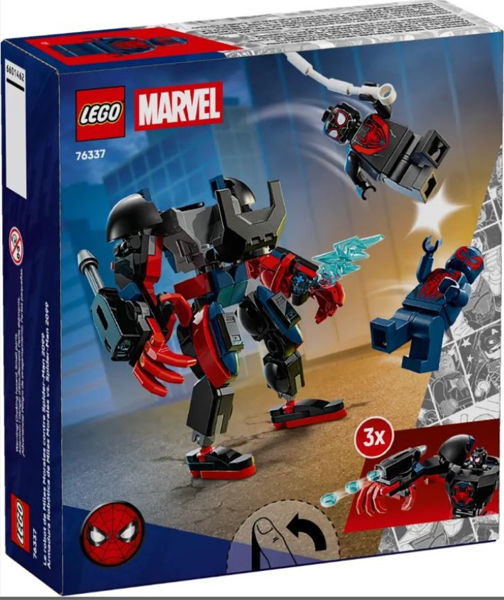 76337 Lego Marvel – Robot Milesa Moralesa vs. Spider-Man 2099