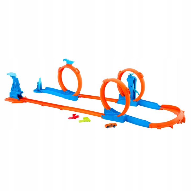 Hot Wheels – Dráha s tromi slučkami