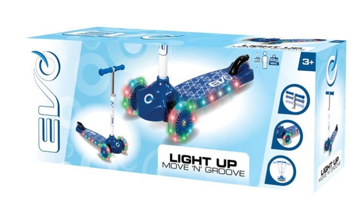 Kolobežka Light Up Move ’N’ Groove