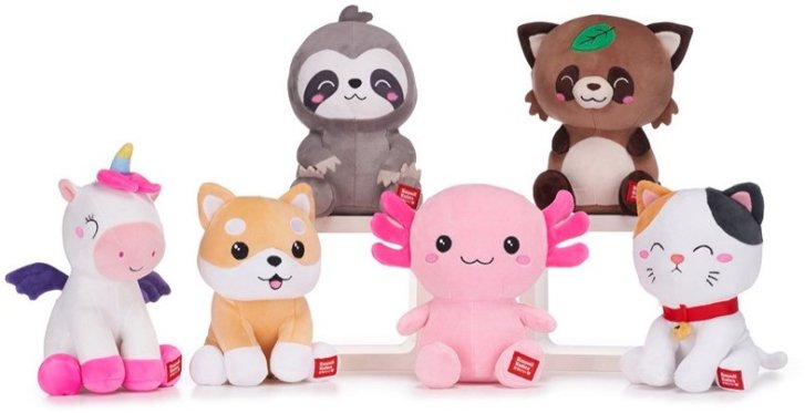 Kawai Kuties – Plyšové zvieratko 20 cm
