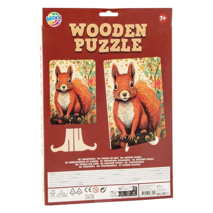 Drevené puzzle – Zvieratá