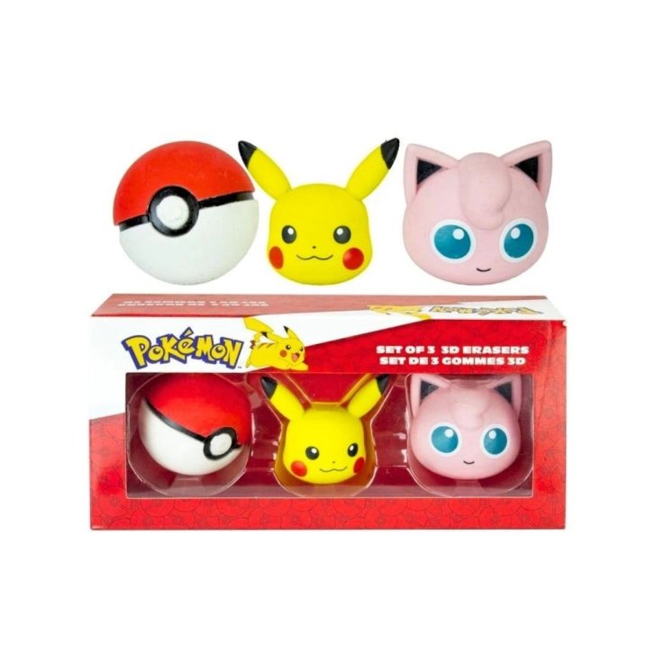 Pokémon – Guma 3 ks