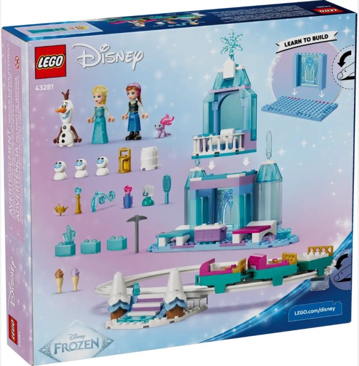 43281 Lego Disney - Elsin ľadový palác a jazda na snehu