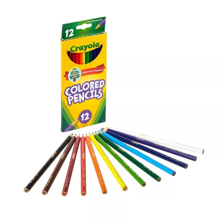 Crayola – Farebné ceruzky