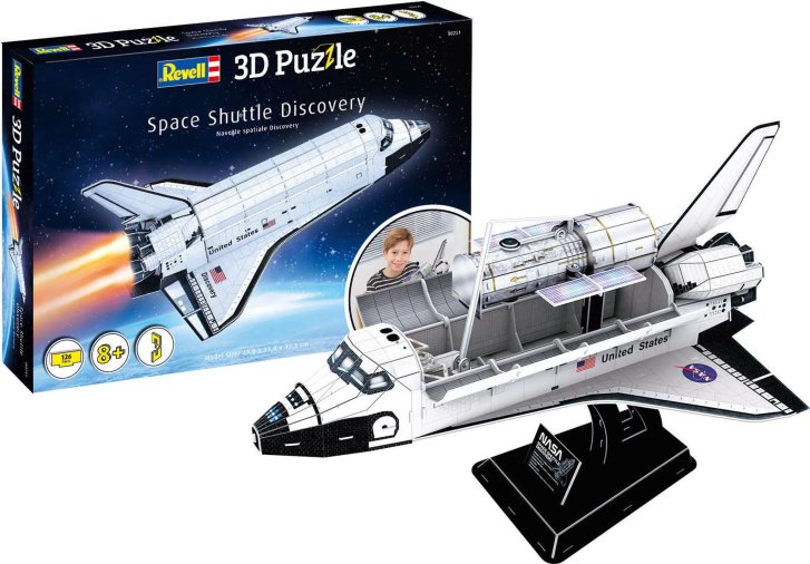 Revell 3D Puzzle – Raketoplán Discovery